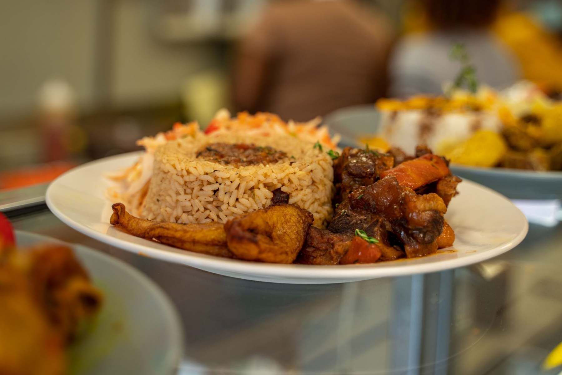 Jamaican oxtail stew Jemz Caribbean Café Bedford